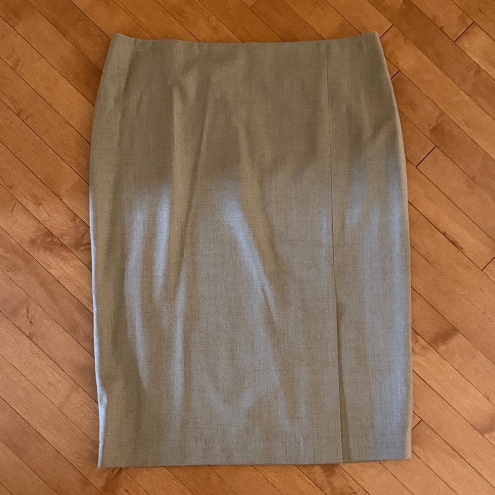Classic Women's Pencil Skirt in Tan